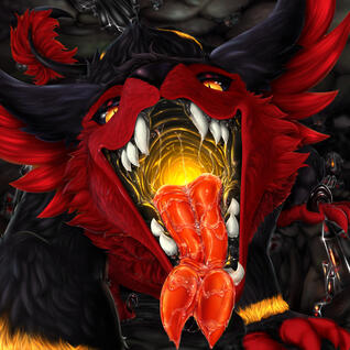 Detailed mawshot commission.